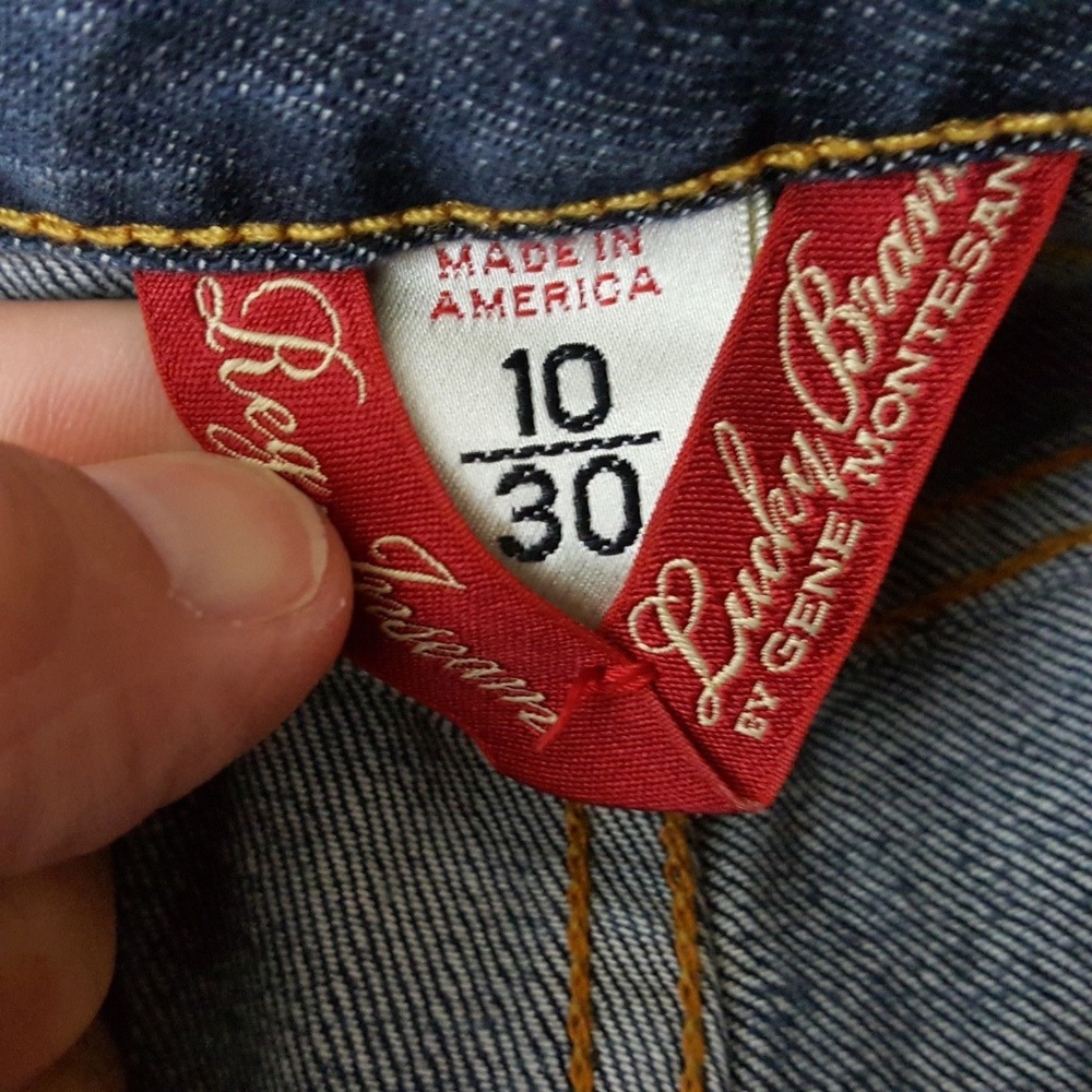 Lucky Brand Women's Jeans Size 10/30 Sweet N Low 5 TM17 - Picture 7 of 7